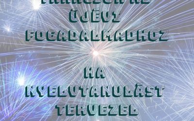 Újévi fogadalom? Így tűzz ki nyelvtanulási célokat!